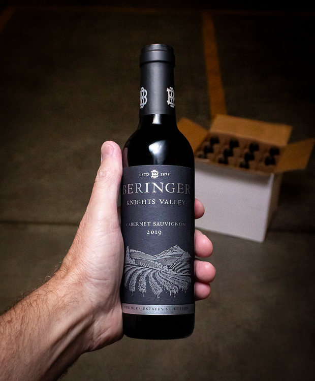 2019 Beringer Vineyards Cabernet Sauvignon Knights Valley Sonoma County  (Half Bottle 375mL)